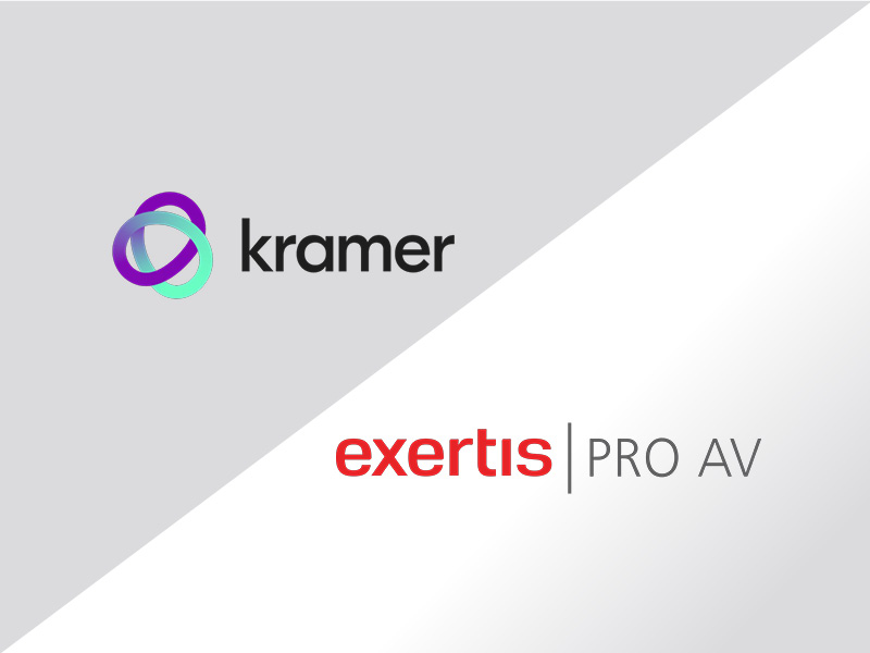 Kramer announces the new distribution partnership with Exertis Pro AV in Germany