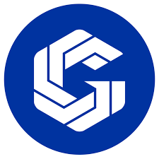 GWCC logo, blue on white background