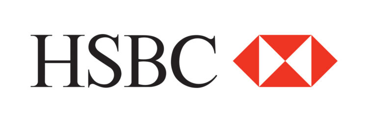 HSBC Continental Europe logo, red over white background