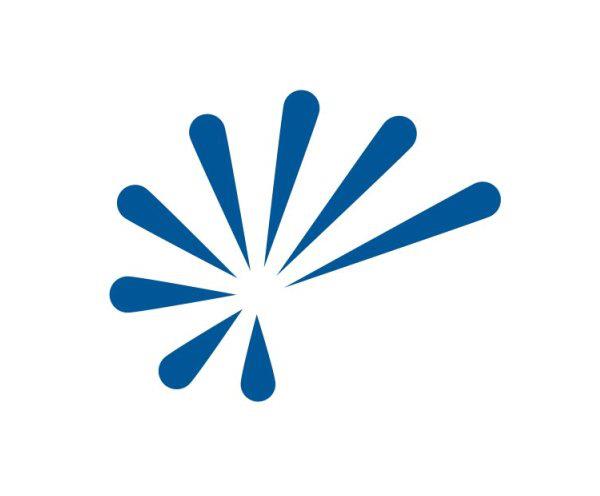Improving, Calgary logo, blue on white background
