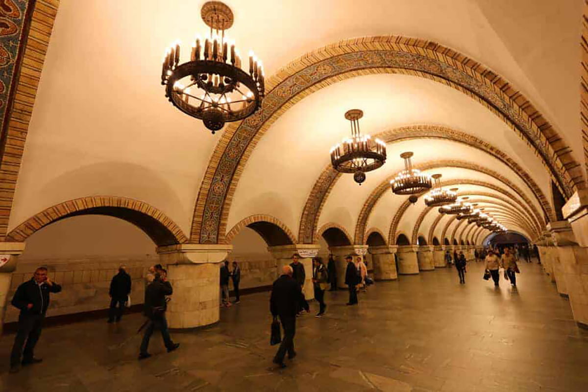 Kramer Helps Drive Kiev Underground
