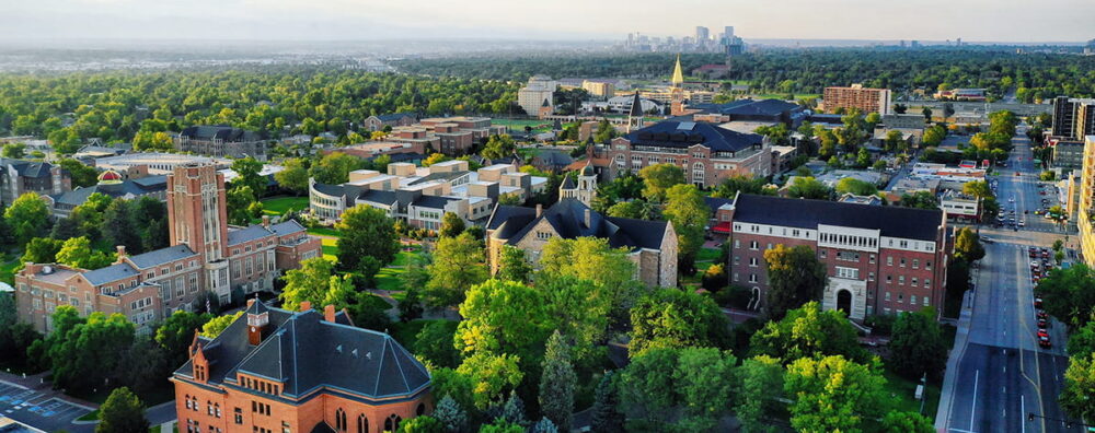 University of Denver from the outside, where Kramer VIA solutions are installed