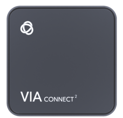 VIA Connect 2 by Kramer - a black device