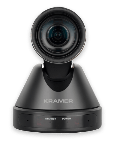 K-CamHD by Kramer - a black camera that can integrate to AV equipment