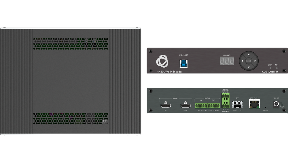 Kramer KDS-100EN-U encoder, black devices