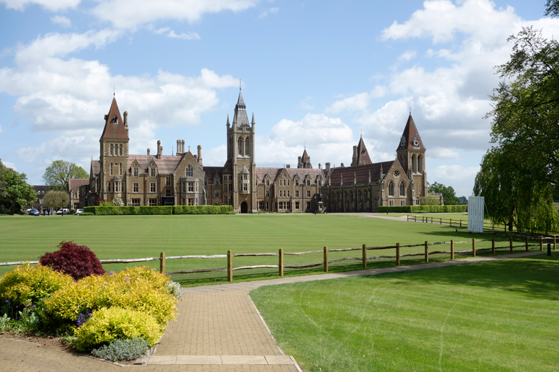 Charterhouse School, UK, from the outside. a school where Kramer AV solutions are installed