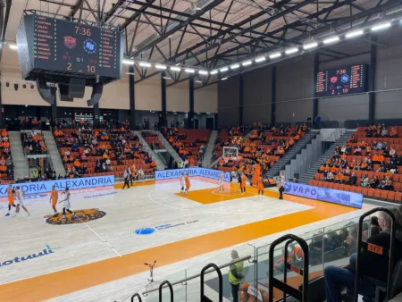 Karhubasket scores a major victory with its new AV equipped arena