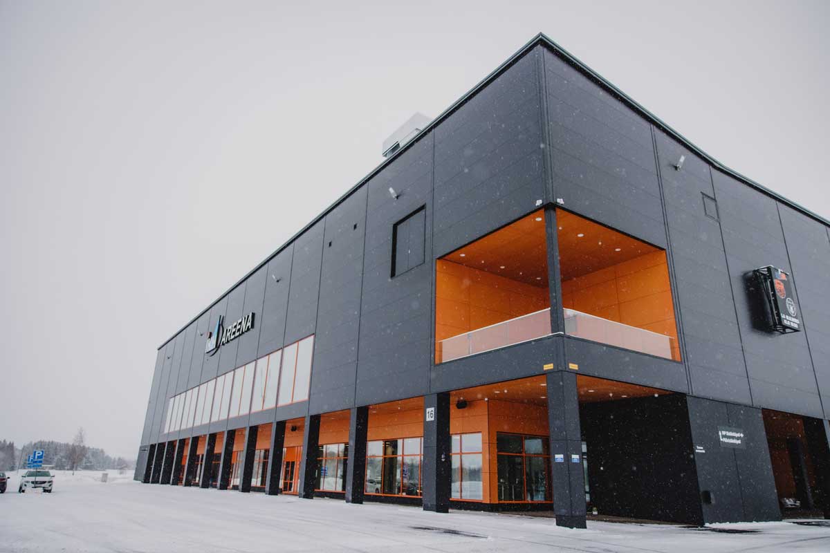 IKH Areena, Kauhajoki, Finland - where Kramer's solutions are installed