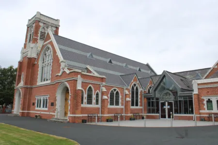 Cregagh Presbyterian Church from the outside, where Kramer's solutions are installed