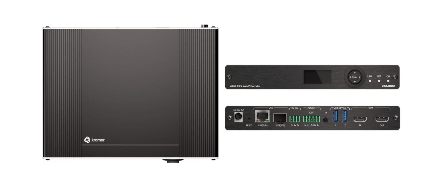 KDS-17 Decoder, black device