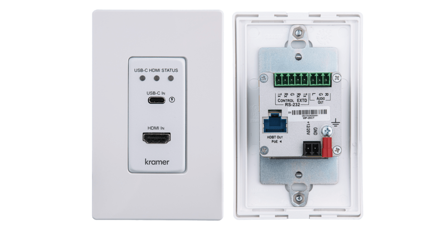 Kramer WP-20CT, white device