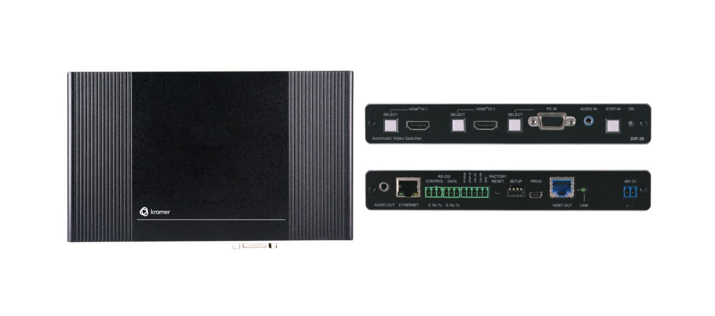Kramer DIP-20, black devices