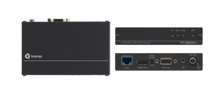 kramer tp-580rxr, black device