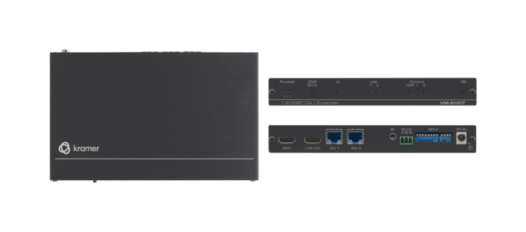 Kramer VM-2HDT, black device