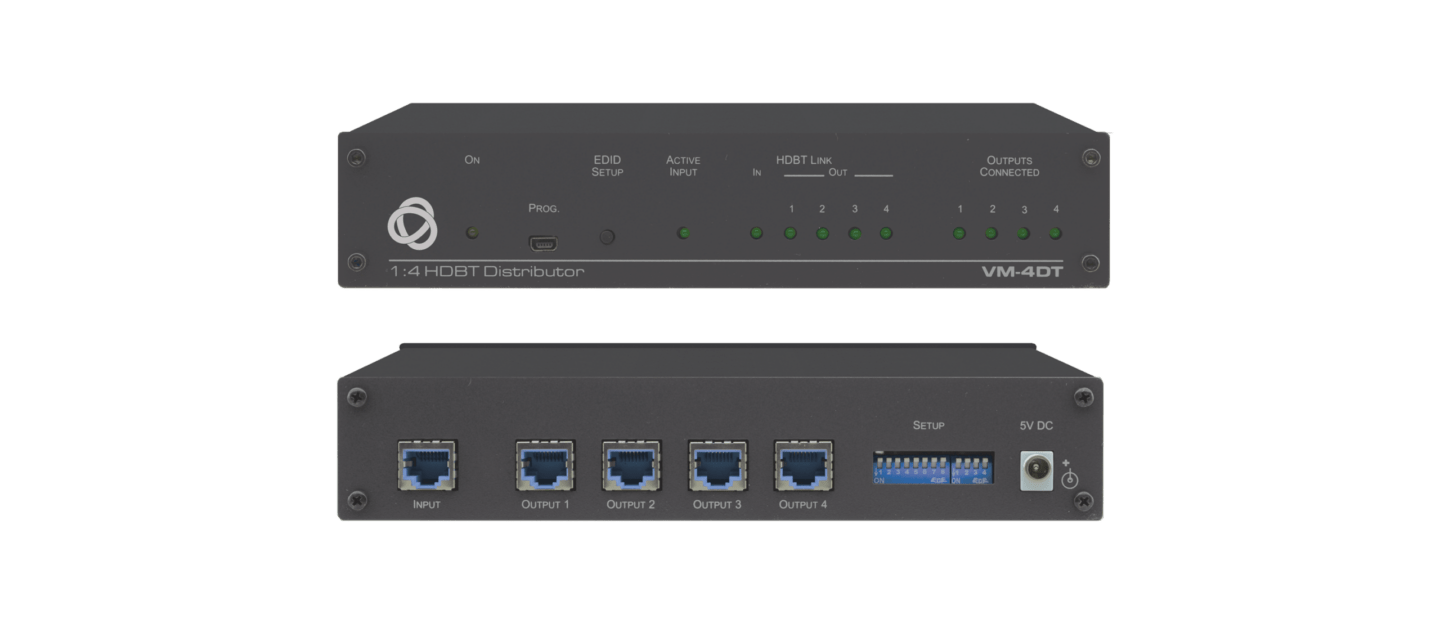 Kramer VM-4DT, black device
