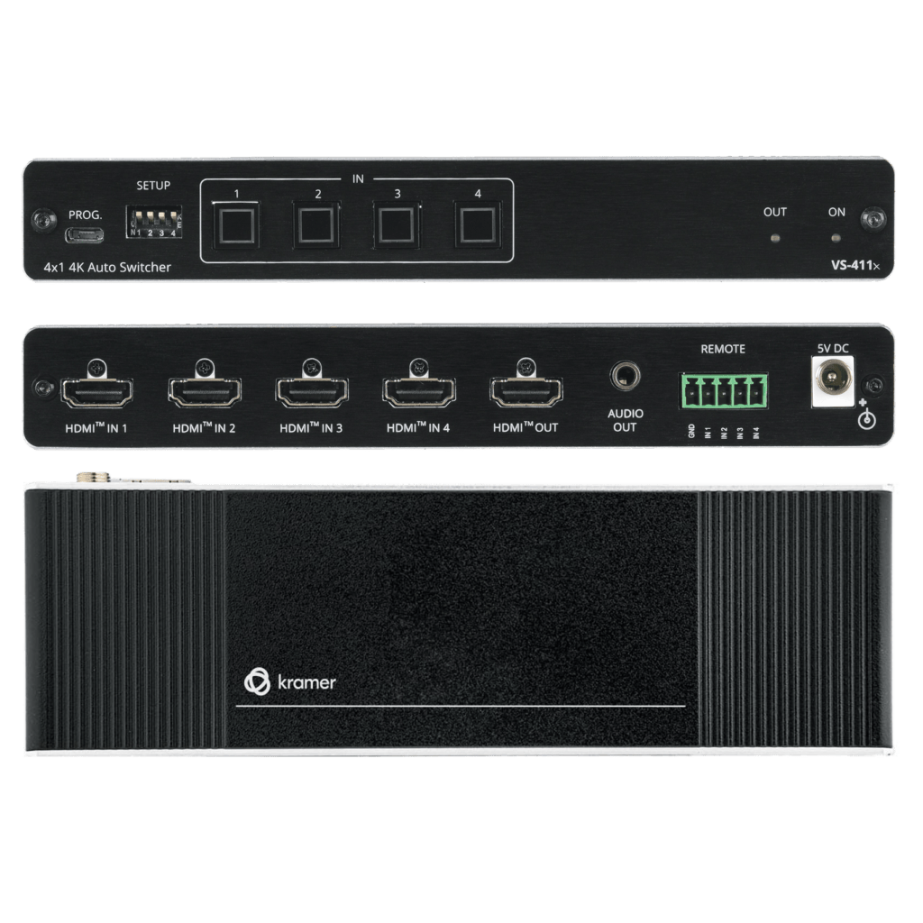 Kramer vs-411x-pi-3, black device