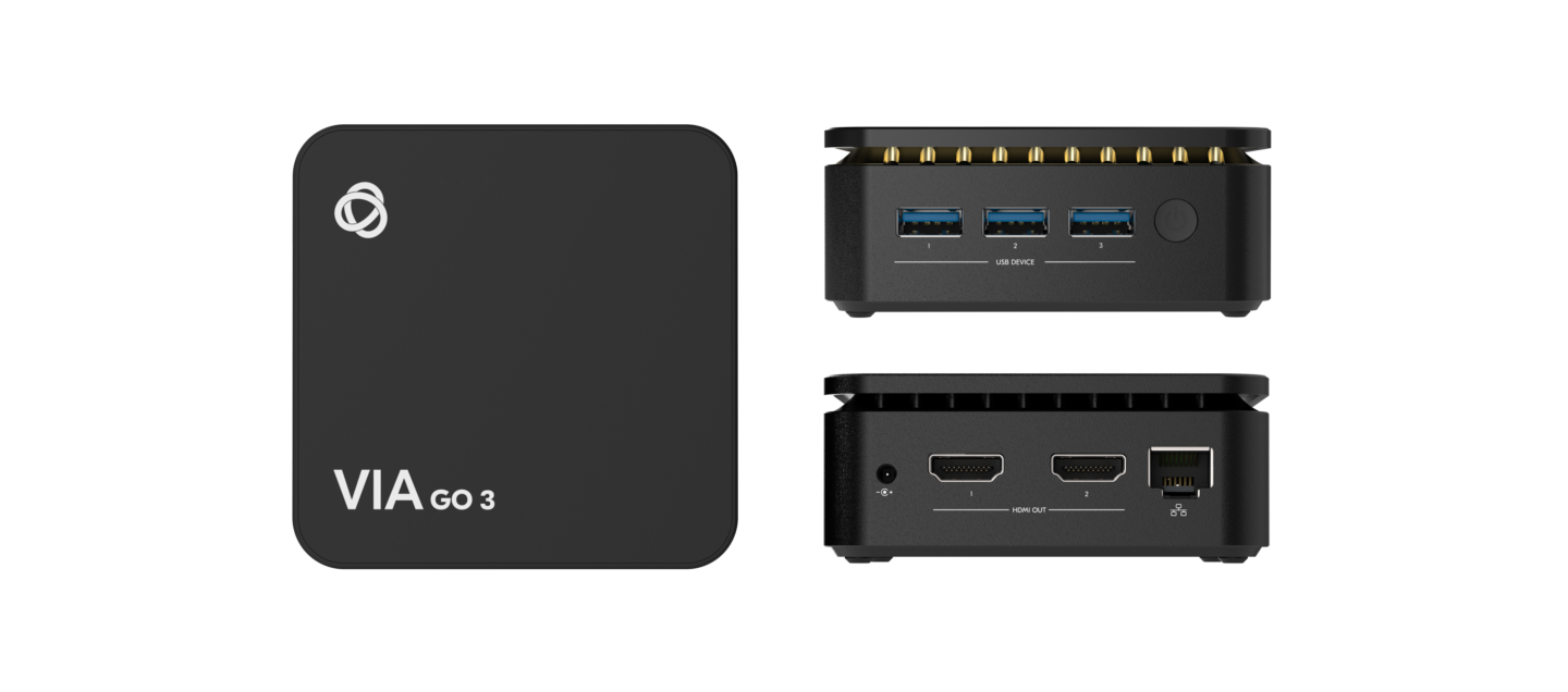 VIA GO3  by Kramer - a black device