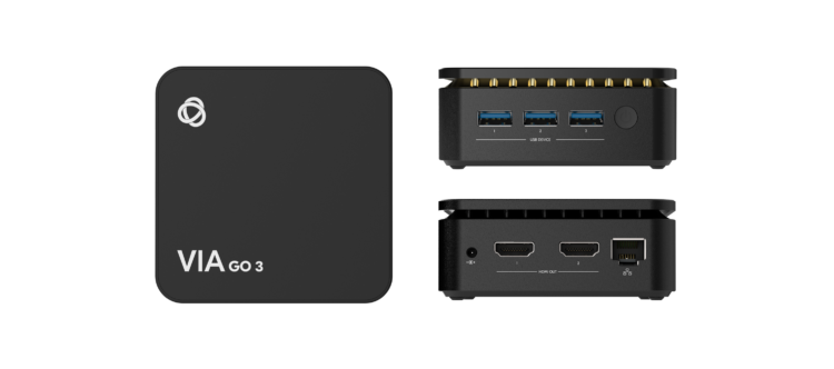 VIA GO3  by Kramer - a black device