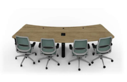 Ashton Bentley's collaboration system, a collaboration table with chairs