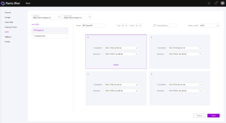 AVoIP Manager KVM Configurator