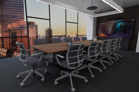 FORTÉ selects Ashton Bentley as modular mounting solution for Velocity Meeting Room Deployments